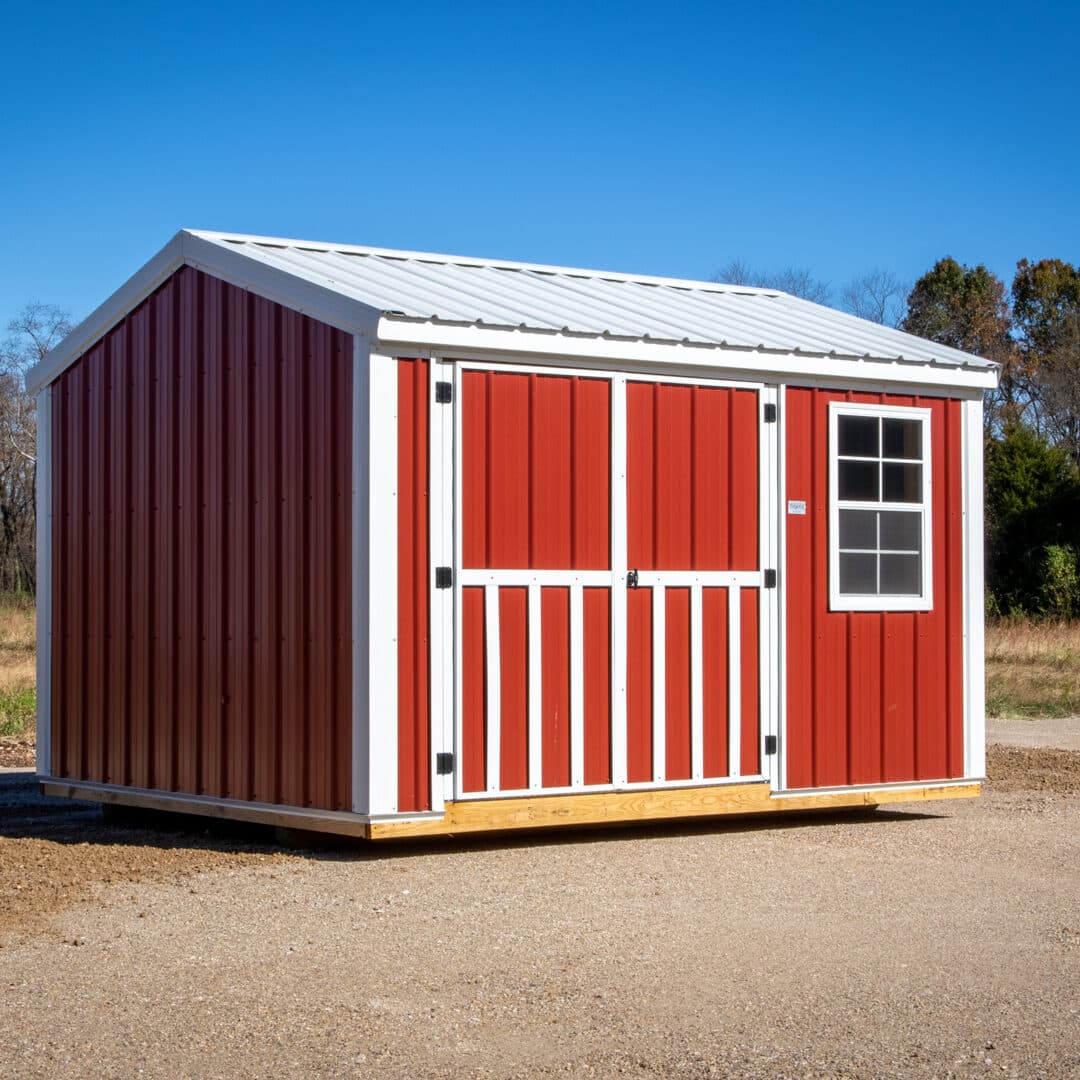 10x12 side utility shed 2