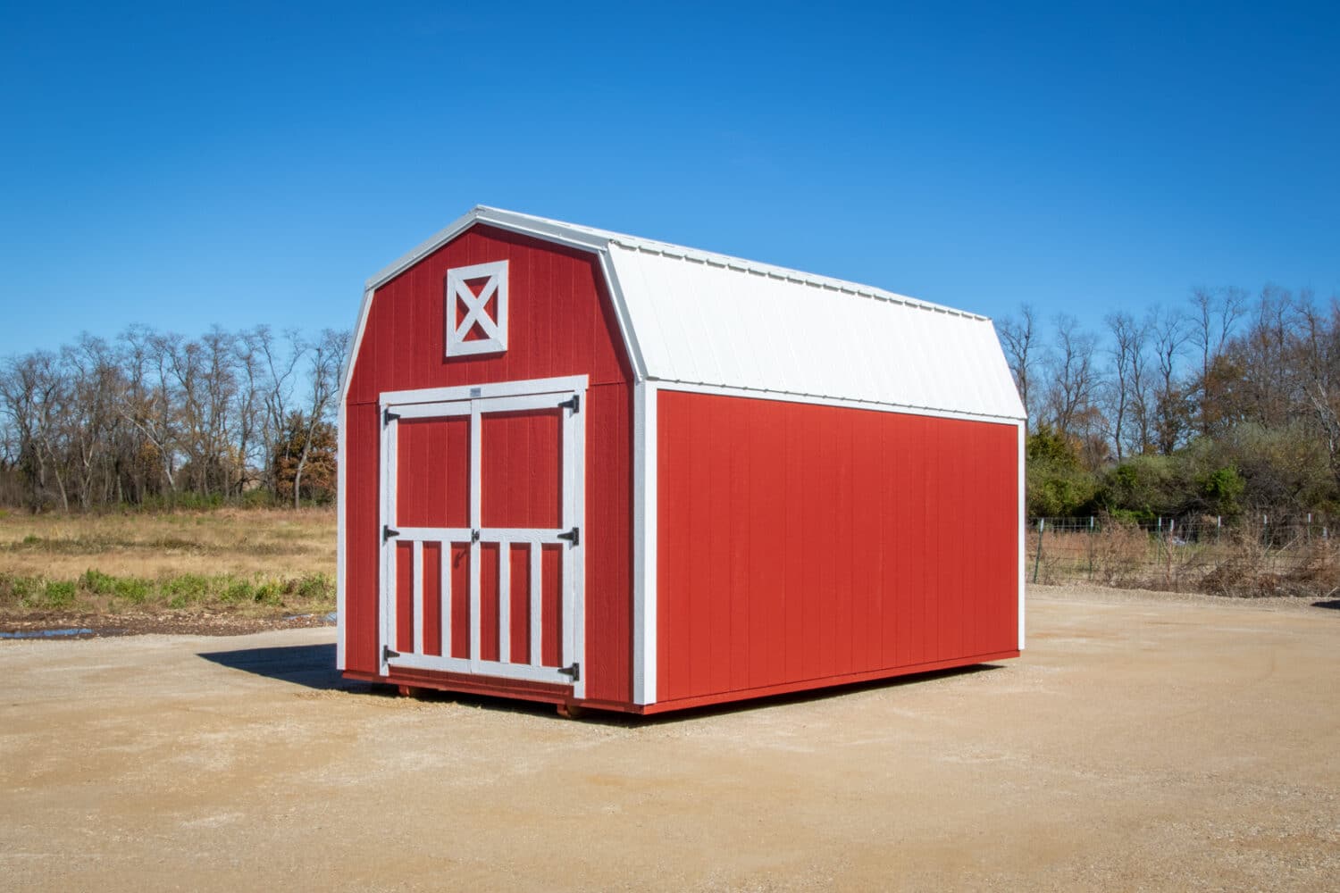 10x16 lofted barn in marshal missiouri