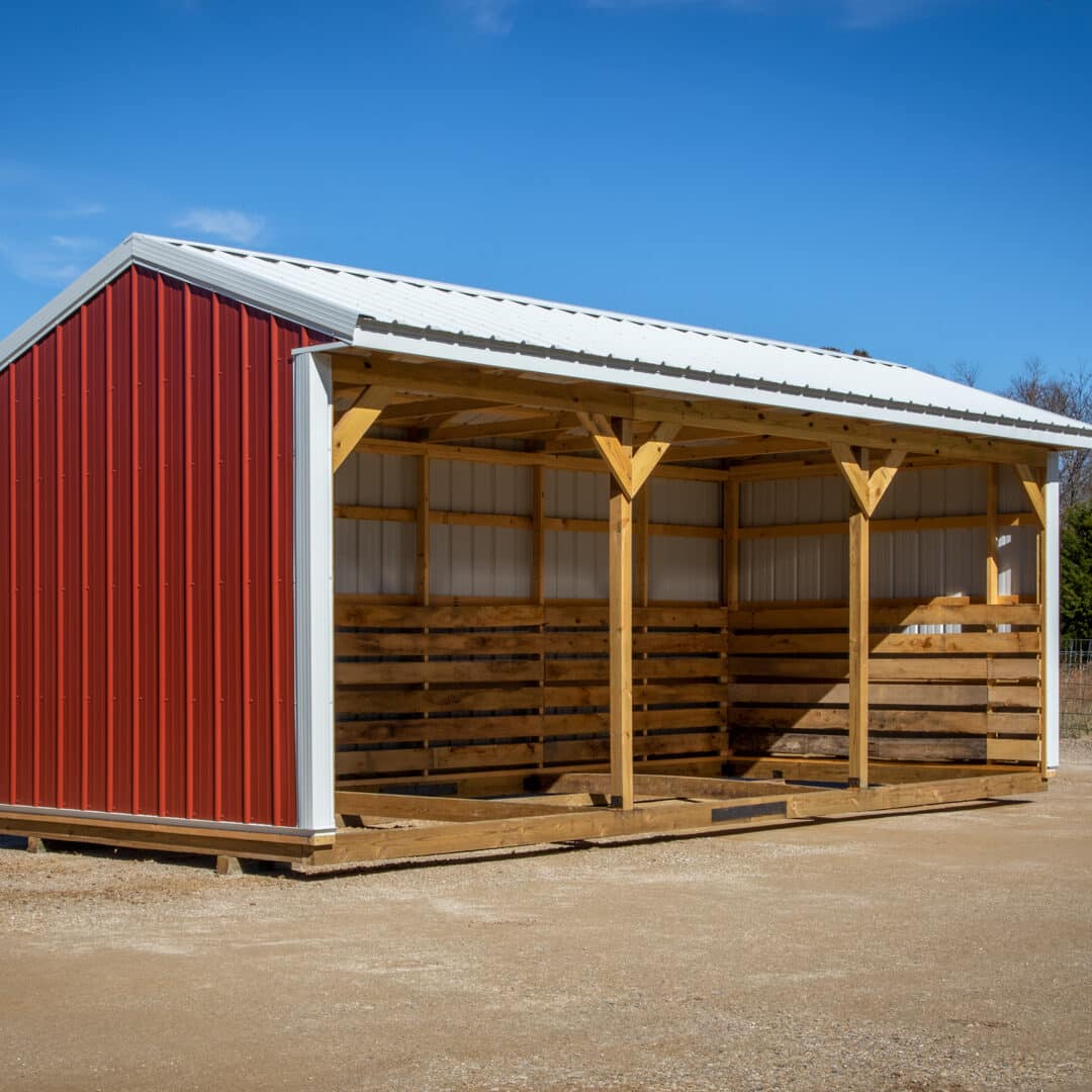 10x24 horse barn 2