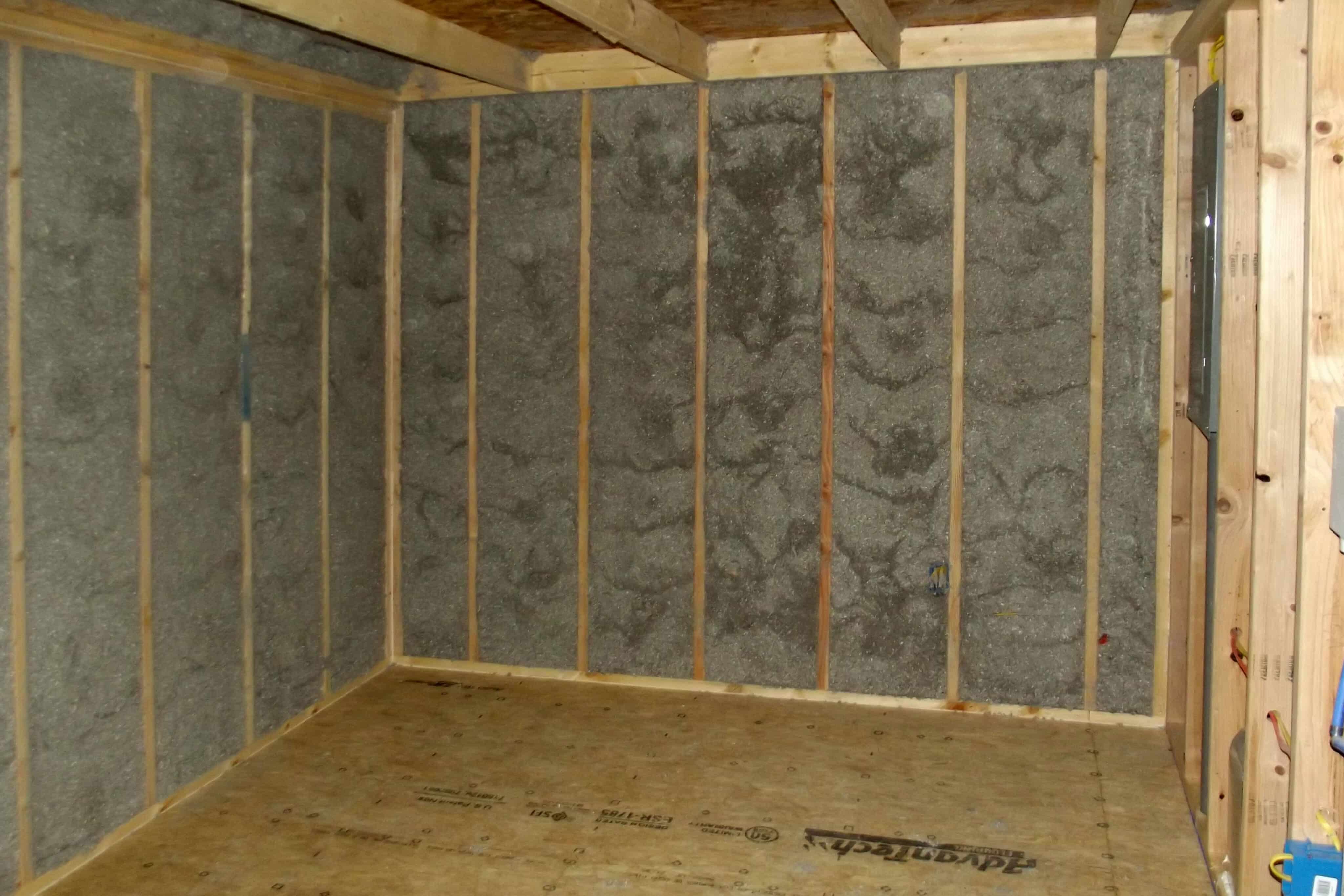 16x40 deluxe cabin interior walls insulated