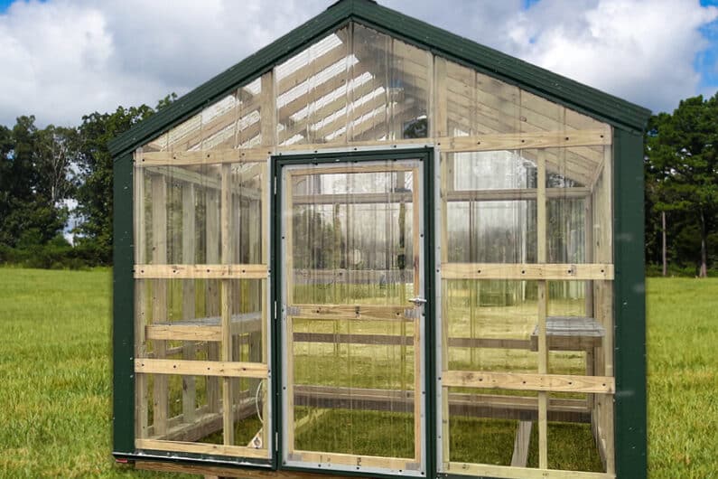 portable greenhouses with custom options