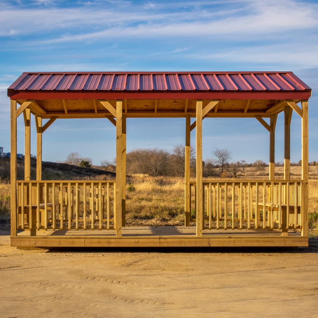 outdoor living pavilion