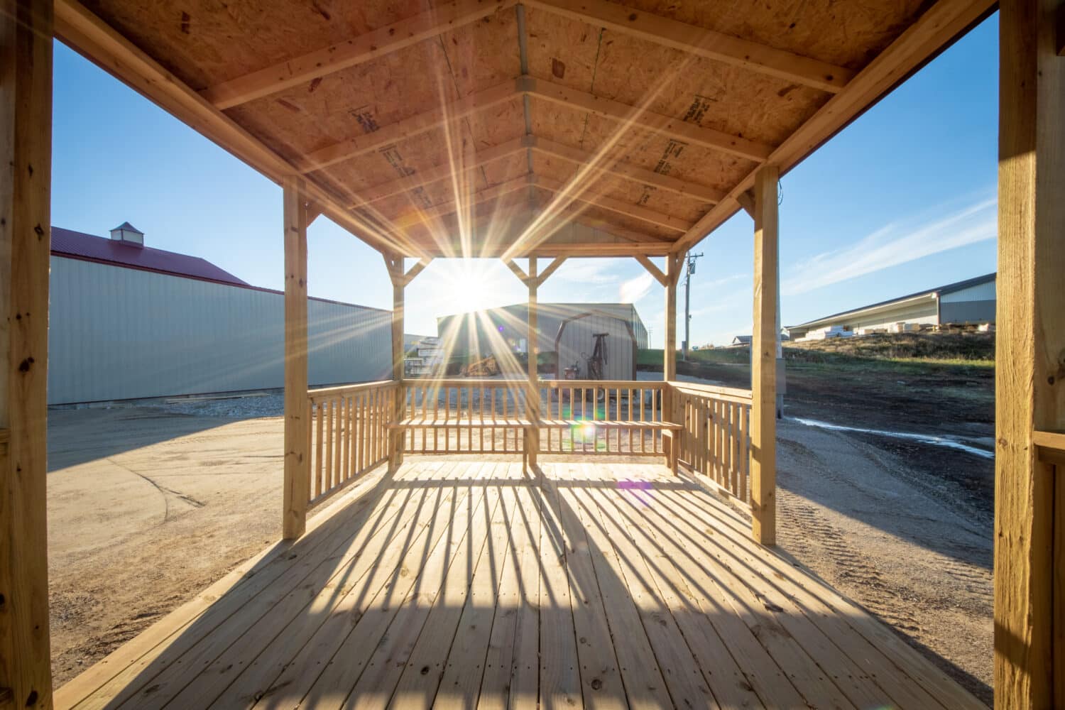 outdoor pavilion interior