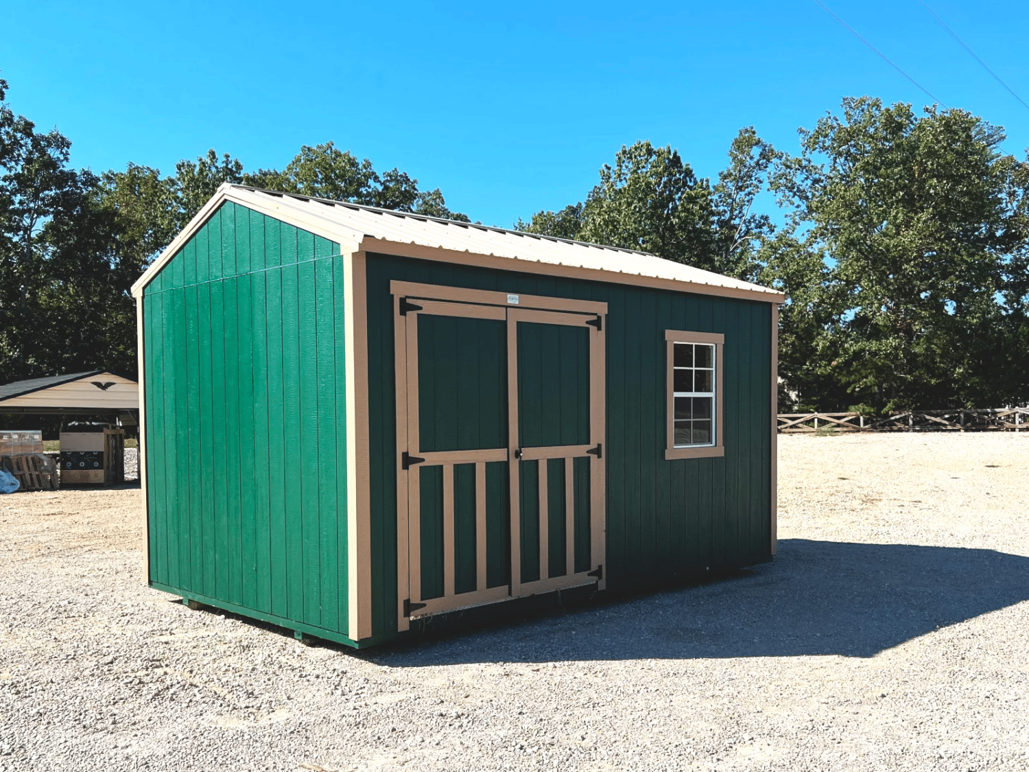 side utility shed advance missouri