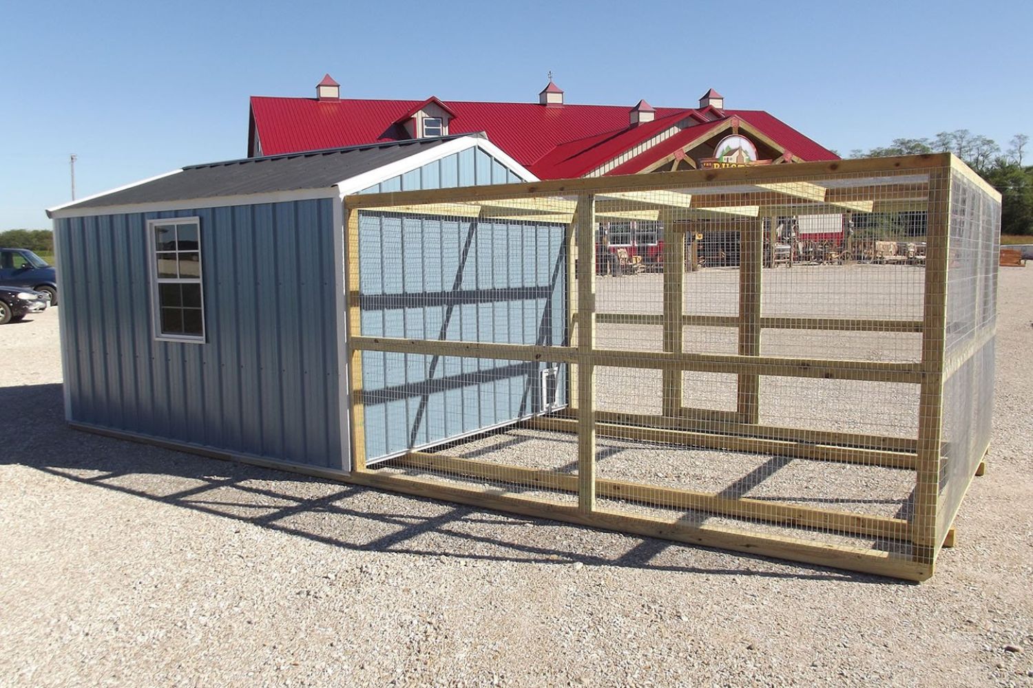 backyard chicken house rent to own in advance mo