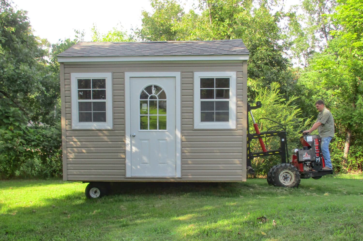 rent to own shed delivery