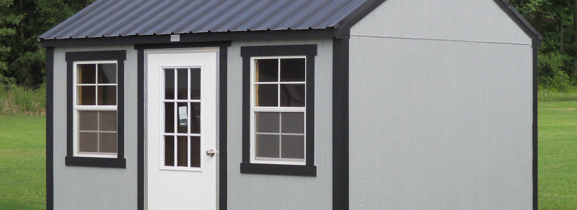 storage sheds windows