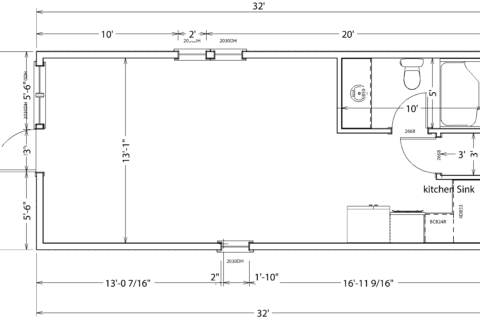 14x32 sample drawing