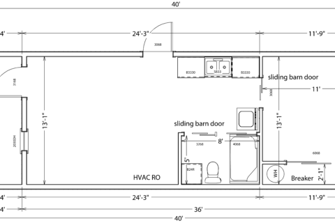 14x40 1 bedroom