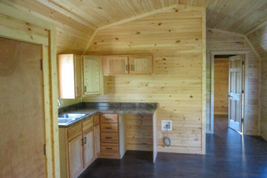 lofted cabin