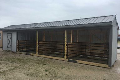 10x40 prefab horse barns