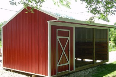prefab horse barn shed
