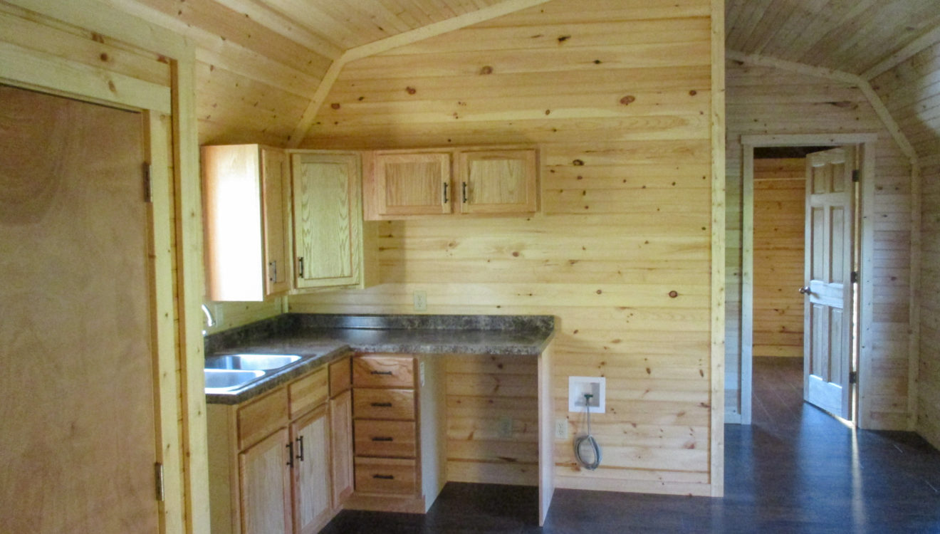 14X50 Cabin : Derksen Storage Prices / 3/4 tongue & groove flooring.