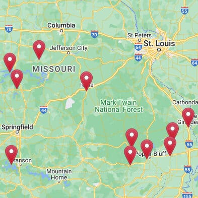 missouri portable shed locations
