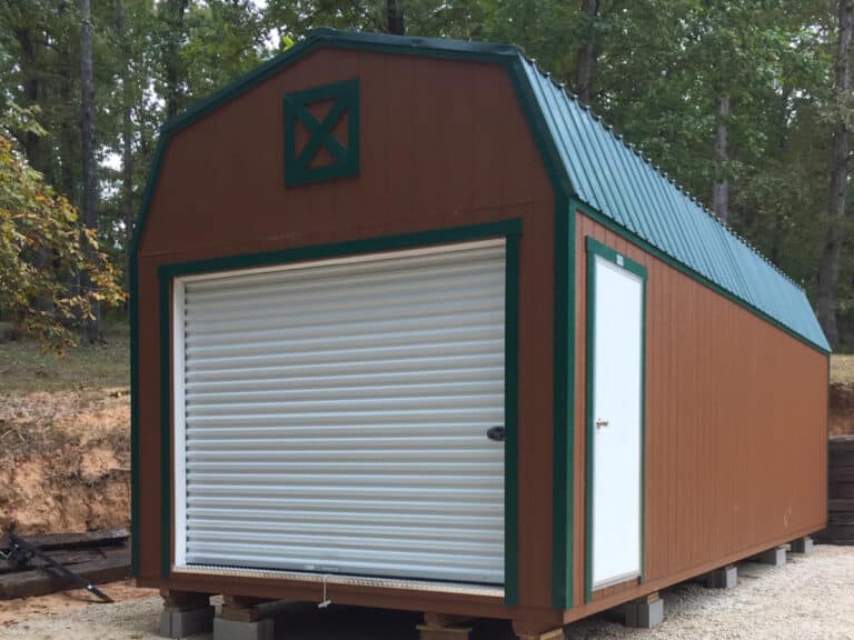 portable lofted garage in silva mo