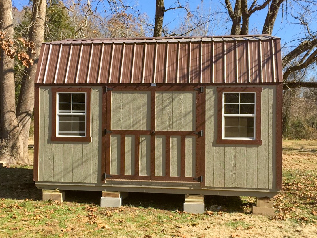 side lofted shed in vienna missouri